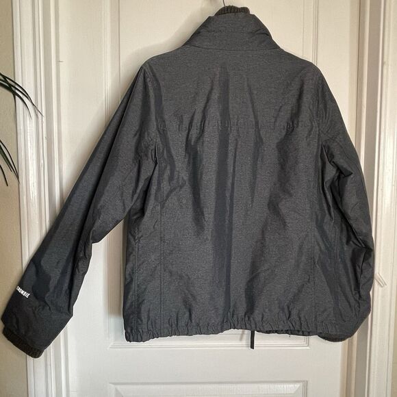 Abercrombie & Fitch Jacket Mens M Gray A&F All Season Weather Warrior Zip Coat - Picture 6 of 7